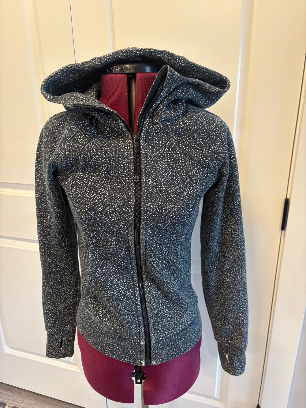 lululemon athletica Speckled Hooded Zip Jacket